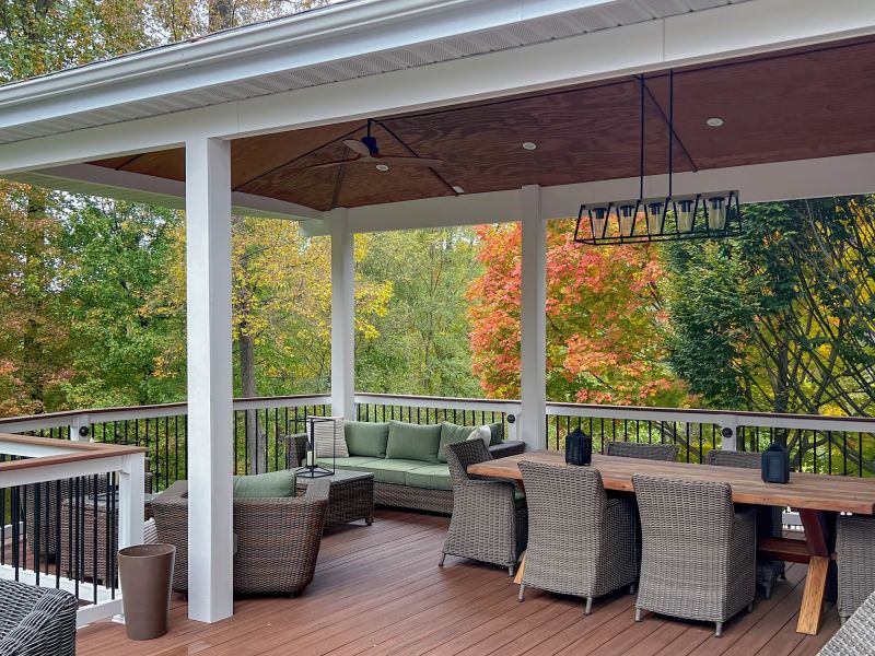 Bright Porch & Decks